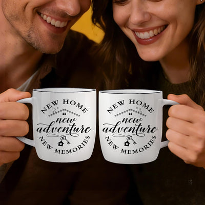 Regalo único para inaugurar la casa, taza de café