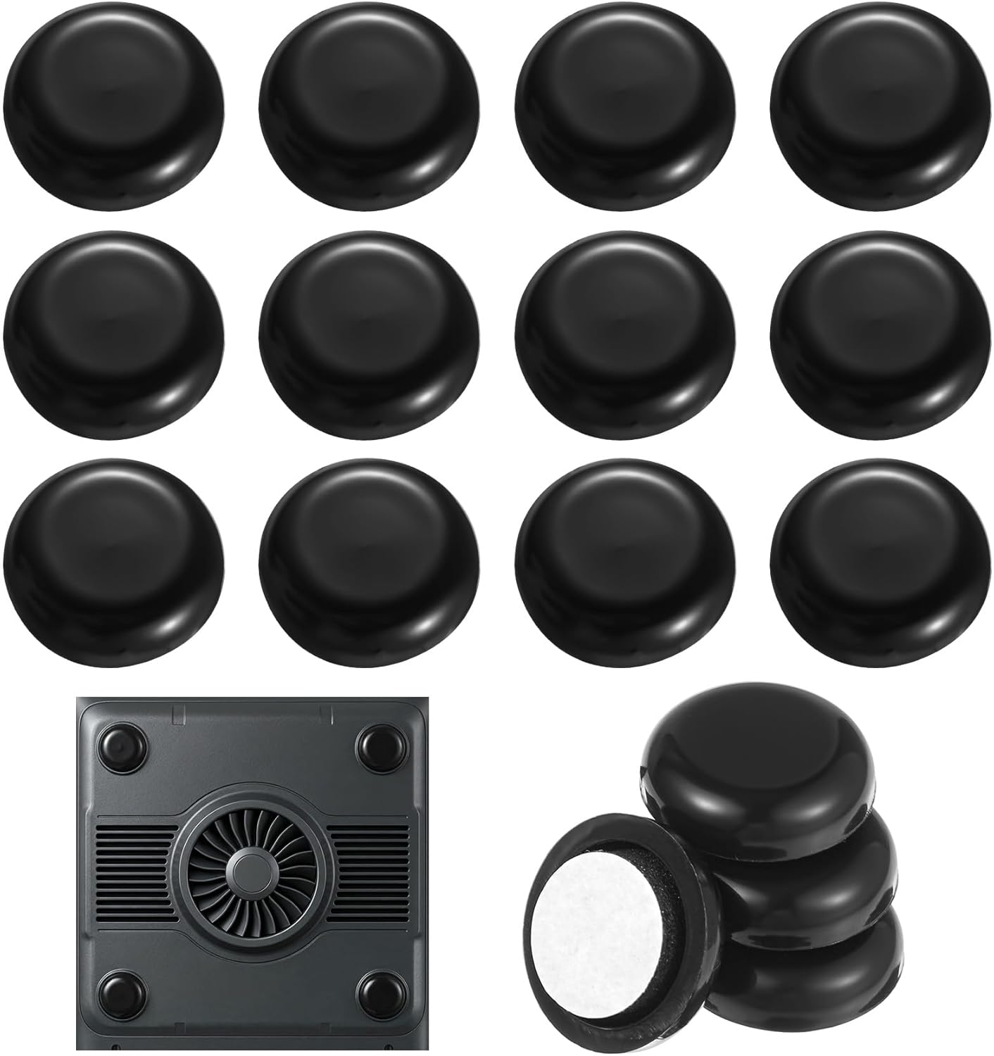 Deslizadores electrodomésticos autoadhesivos para encimera cafetera