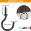 70 Ganchos Metal 1-1/4pulg Pared para Colgar