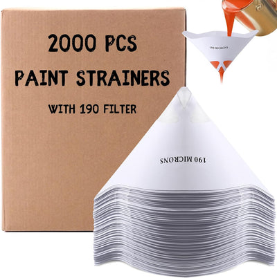Colador pintura 190 puntas cono malla nailon