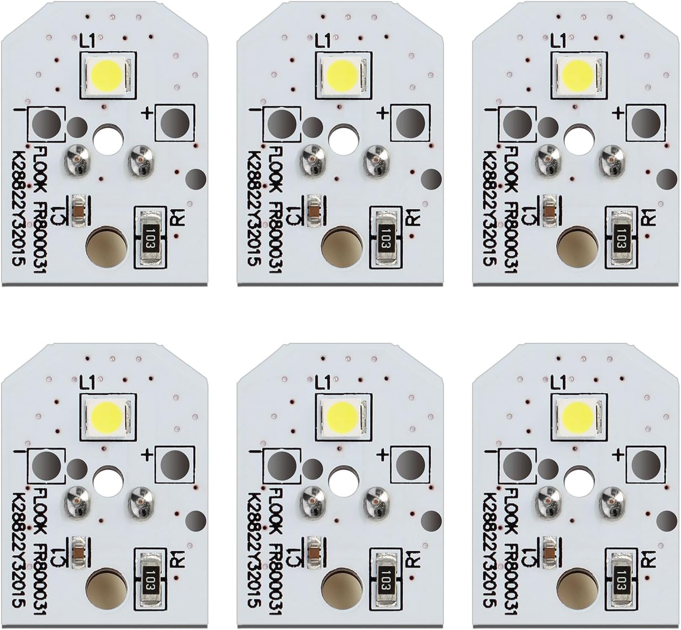 Bombilla repuesto para refrigerador compatibles set 6