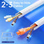 Ocultador cables pared fundas grandes 2-3 cables