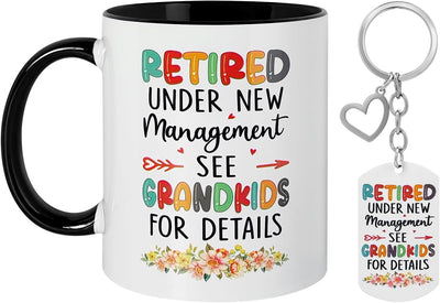 Taza divertida de jubilación para abuela y jubilados