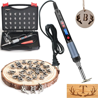 Kit 28 Pzas Hierro Eléctrico Personalizable con Pantalla Digital