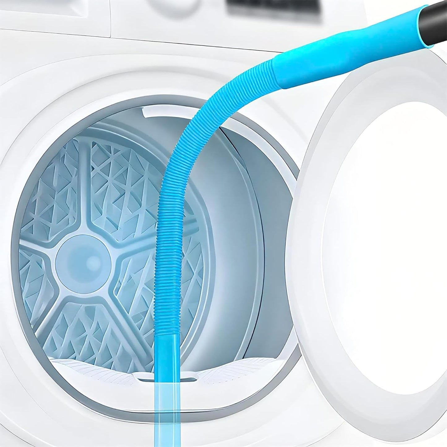 Limpiador ventilación secadora accesorio universal aspiradora azul