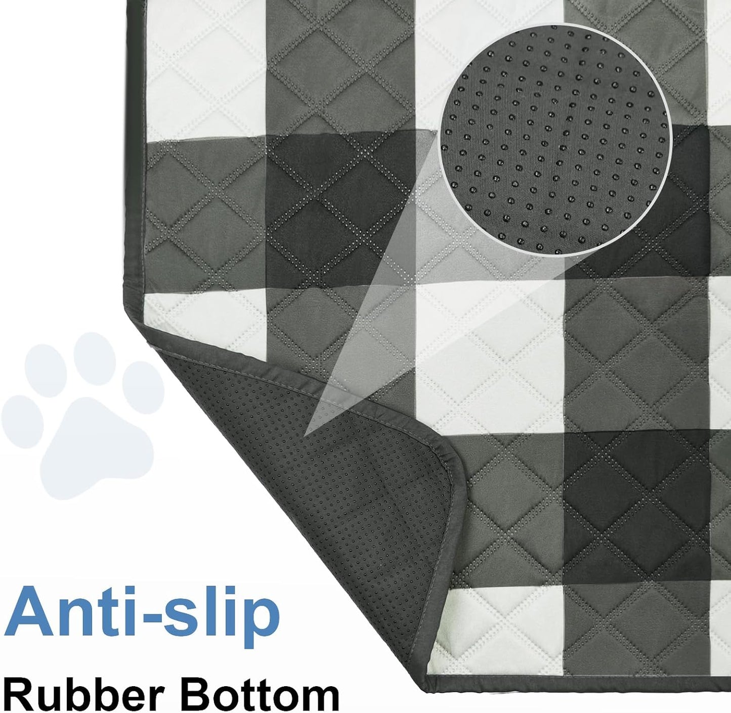 Almohadillas orina perros 36x36pulg reutilizables antideslizantes