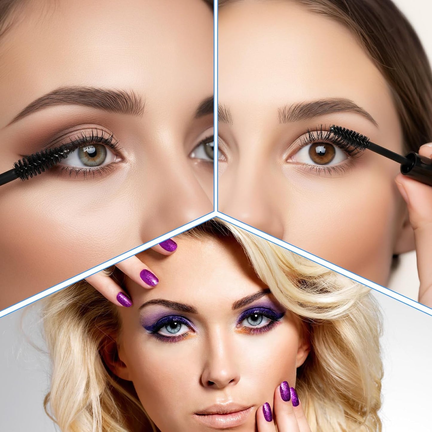30 Pzas Tubos Vacíos Mascara 3ml con Cepillo Viaje