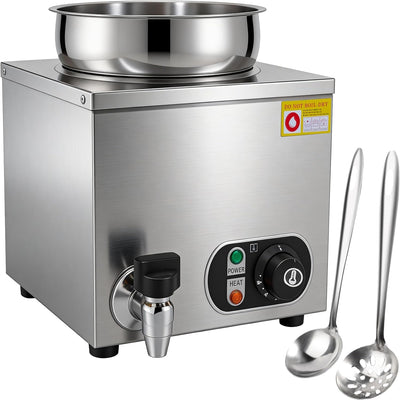 Calentador de queso acero inox 7.4qt con control temp