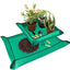 2 Alfombrillas trasplante plantas impermeables interiores