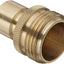Conector macho manguera jardín latón 200psi