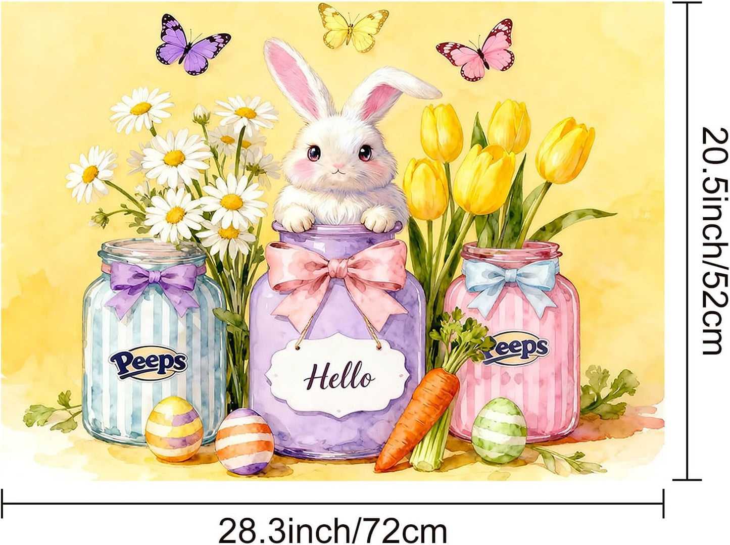 Cubiertas estufa eléctrica 28x20pulg con motivos primavera