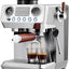 Cafetera Espresso 20 Bar Acero Inox con Molinillo y Cúpula