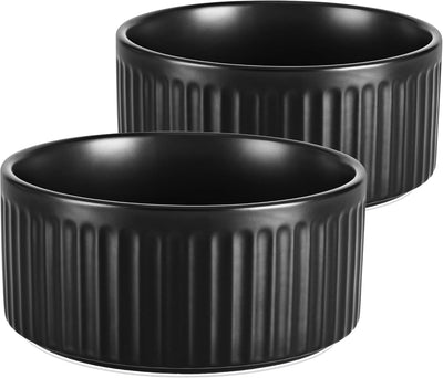 Tazones cerámica antideslizante perros 8pulg base silicona 64oz