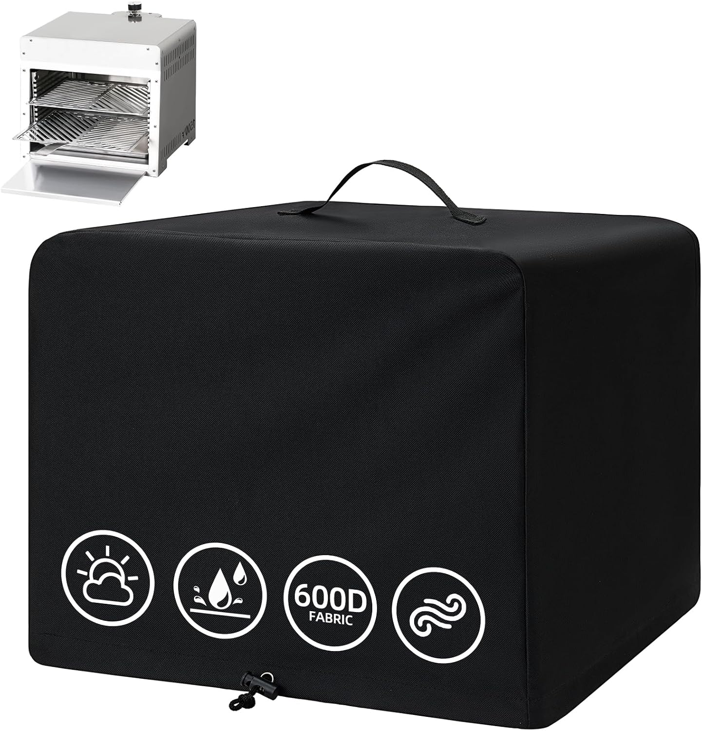 Cubierta impermeable parrilla Bighorn 16pulg UV resistente