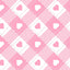 Papel tapiz a cuadros rosa y blanco 17.3x78.7pulg