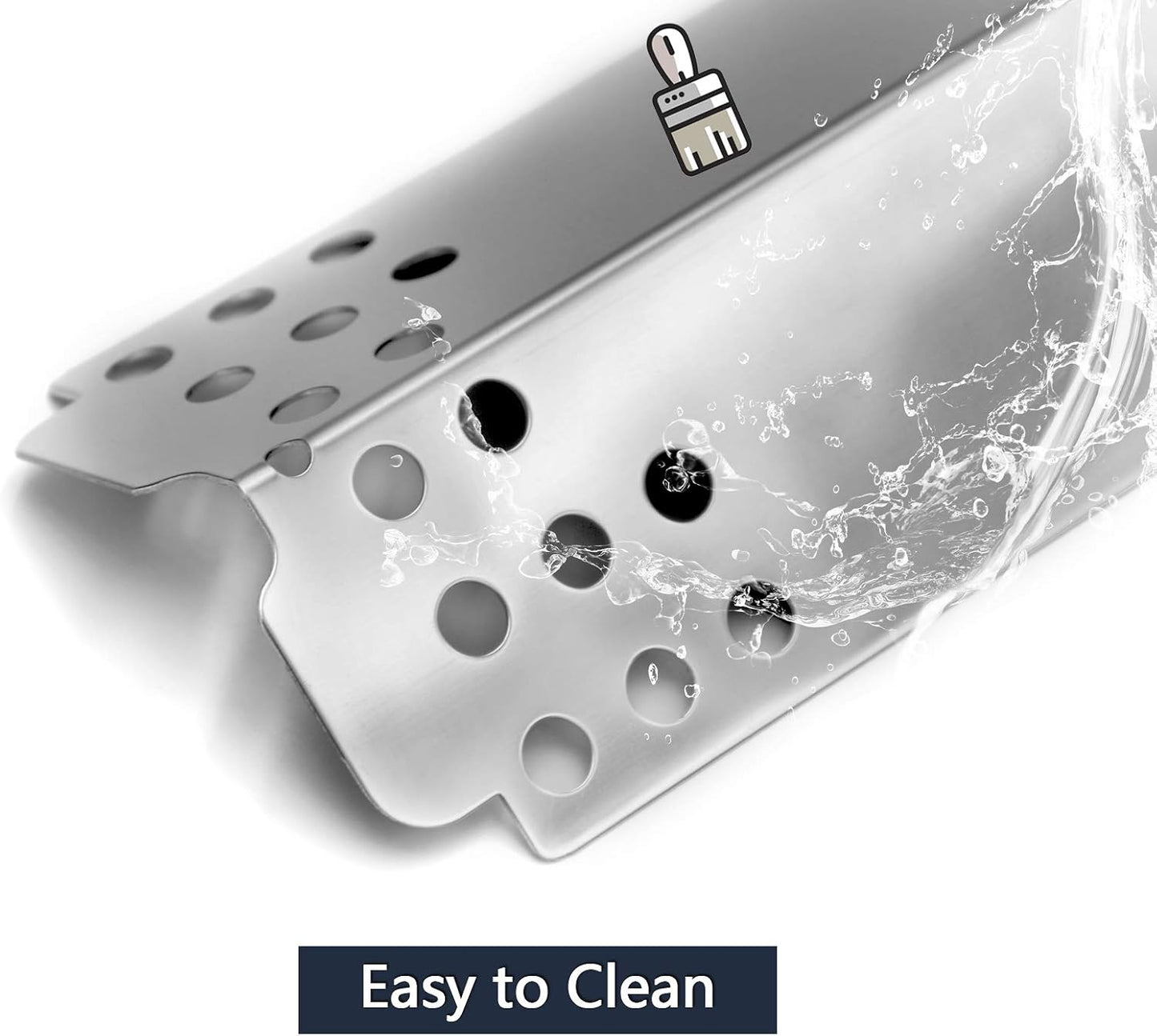 Placas calor acero inox Charbroil Classic 4 quemadores