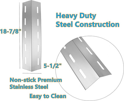 Kit repuesto placa calor quemador acero inox Nexgrill