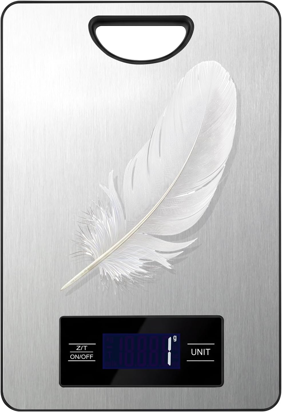 Báscula cocina acero inox 11lb digital gramos oz