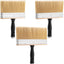 Cepillo manchas madera paquete 3 7-9pulg
