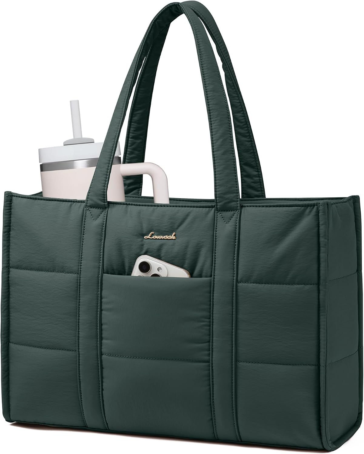 Bolsa laptop mujer acolchada para trabajo y viaje 17pulg