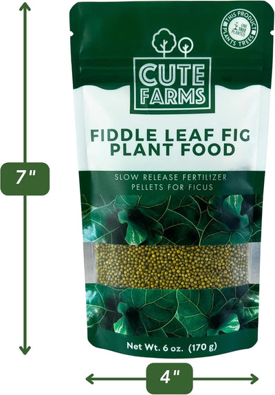 Fertilizante liberación lenta para Ficus Lyrata y Fig Tree 6oz