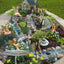 Accesorios jardín hadas 6 figuras mini para maceta y césped