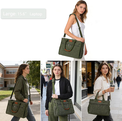 Bolsa pana mujer 2 pzas 14 bolsillos para laptop viaje