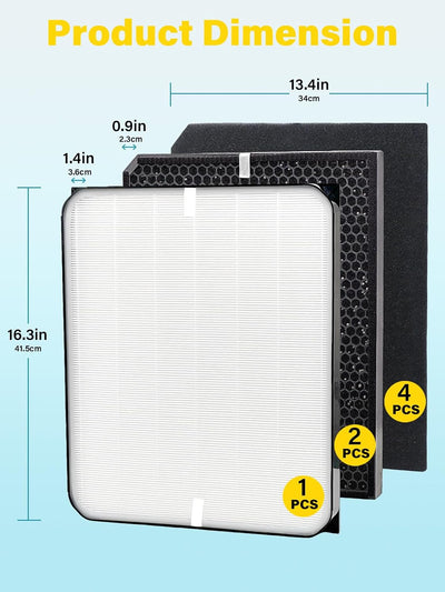 3500 filtros repuesto comp Air Doctor serie 3000 3500i