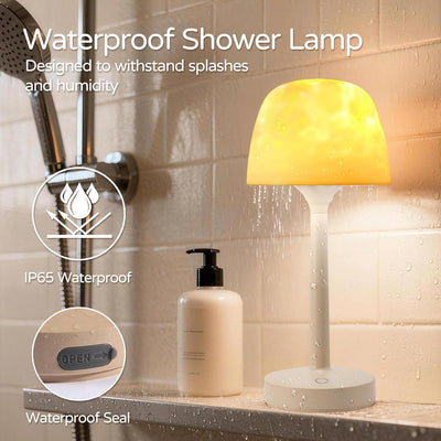 Lámpara ducha inalámbrica proyector 16colores con control