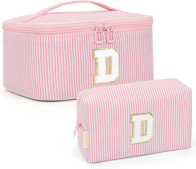 Bolsas maquillaje personalizadas con iniciales para mujer