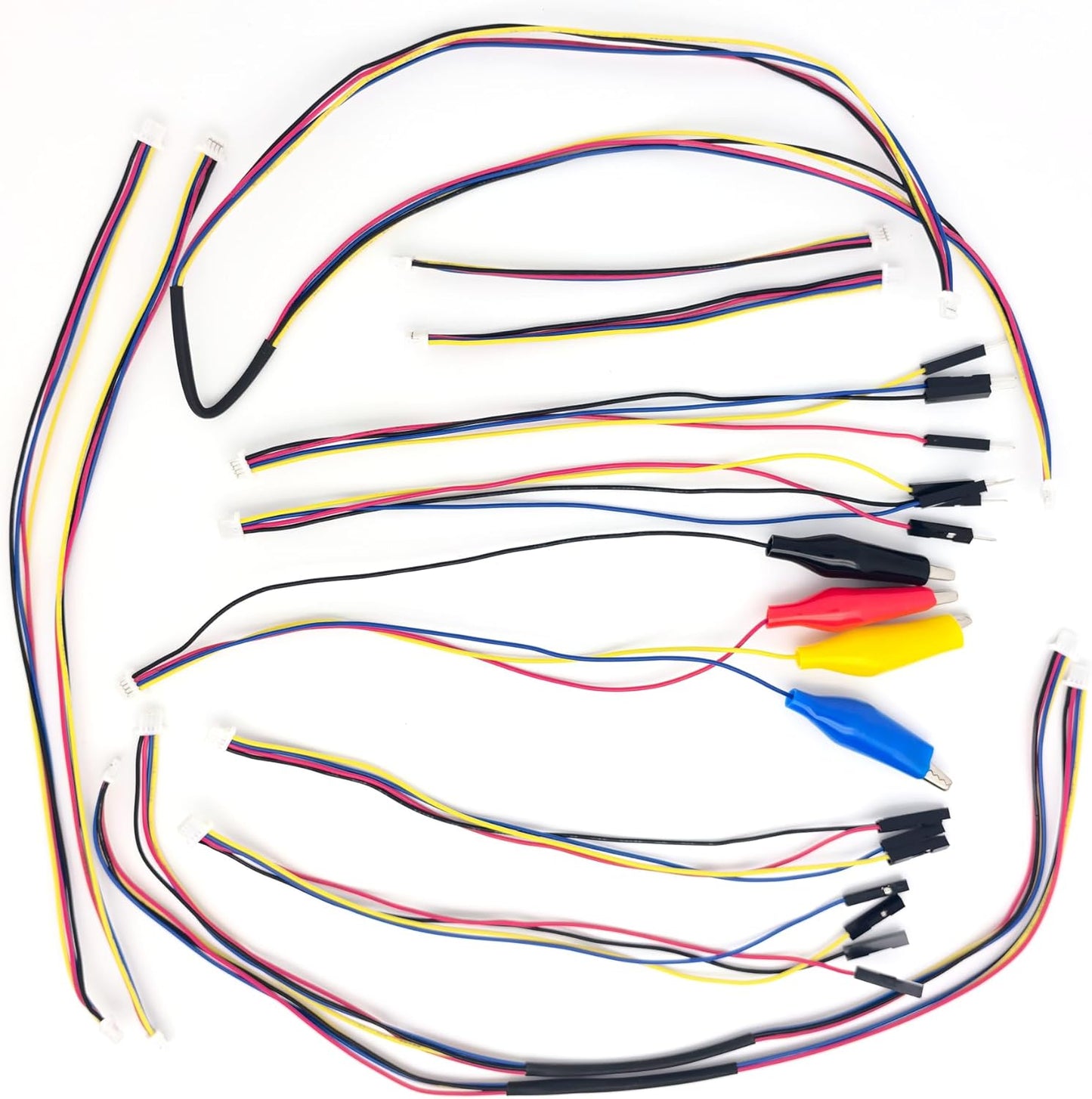 Kit cables conector JST SH1.0 4pines comp I2C placas sensores