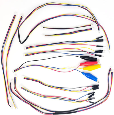Kit cables conector JST SH1.0 4pines comp I2C placas sensores