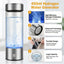 Botella hidrógeno SPE/PEM 3000PPB 15.2oz portátil