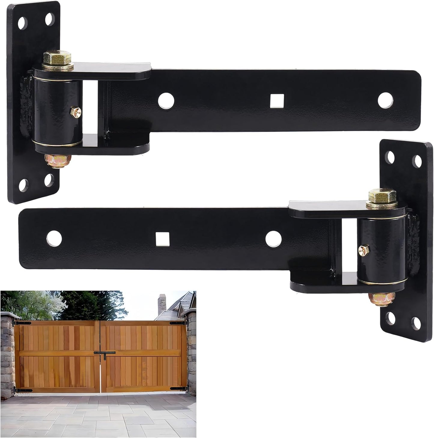 Bisagras puerta 13pulg acero carbono 900lb rodamientos bolas