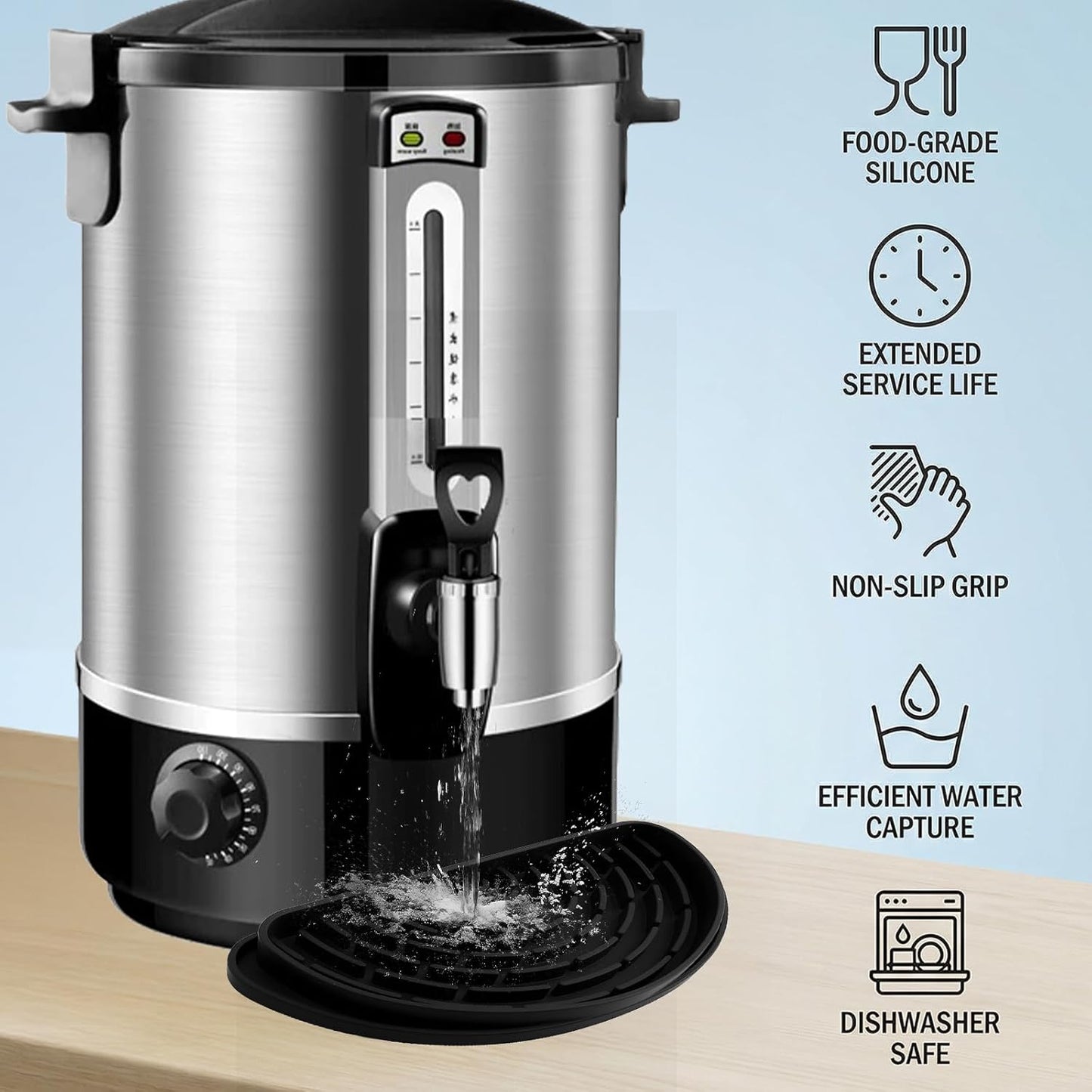 Bandeja goteo compat. dispensador Hamilton 45 tazas