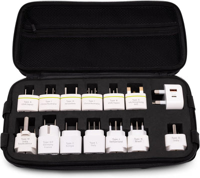 Kit adaptador enchufe universal para viajes en Europa