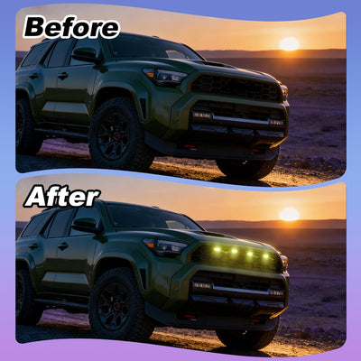 Luces parrilla Toyota 4Runner TRD Pro Trailhunter 2025-26