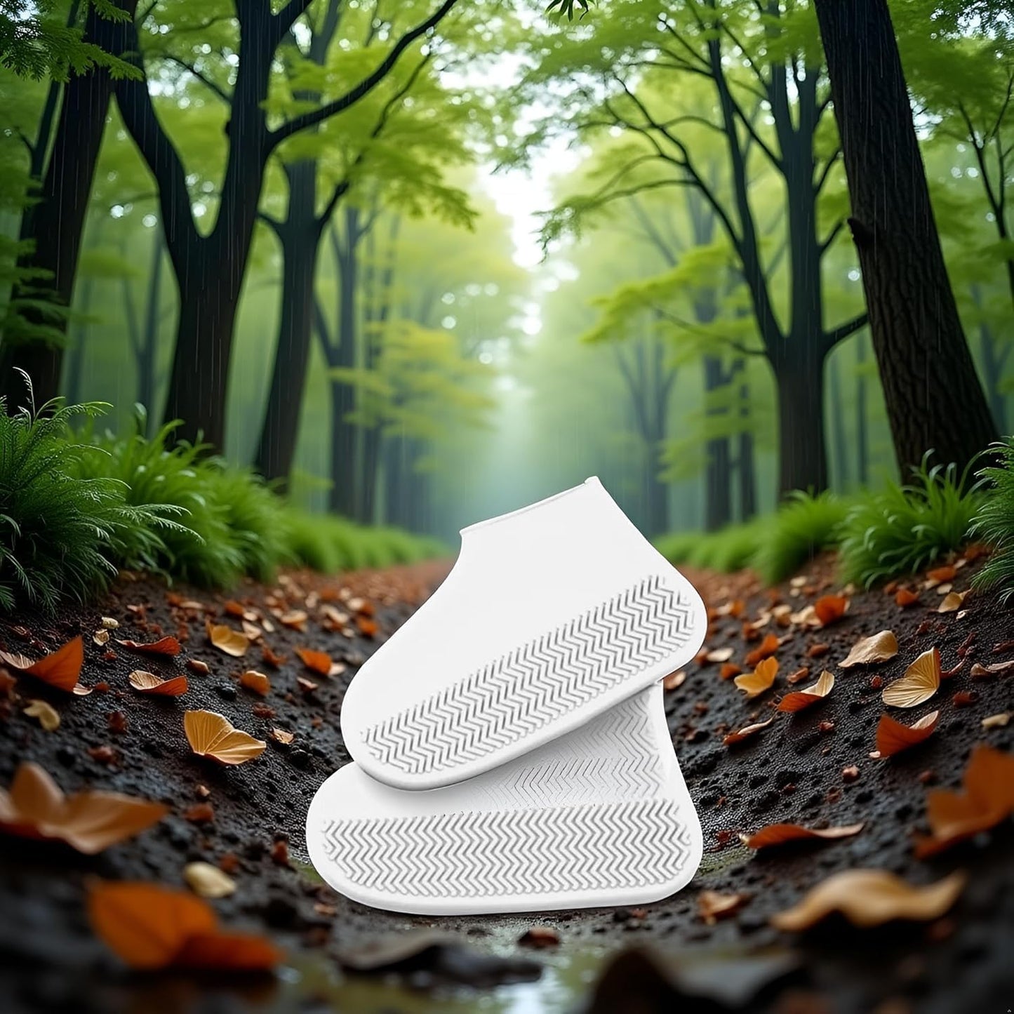 Fundas transparentes para zapatos silicona impermeable 40-44