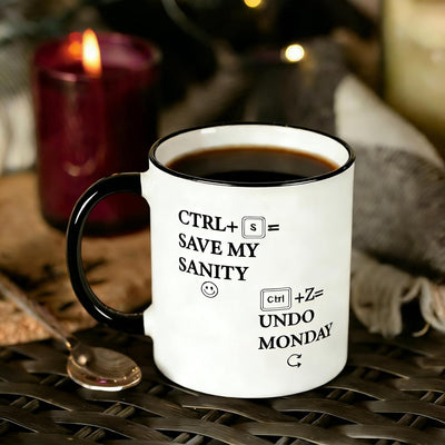 Taza café regalo divertida para compañeros de trabajo