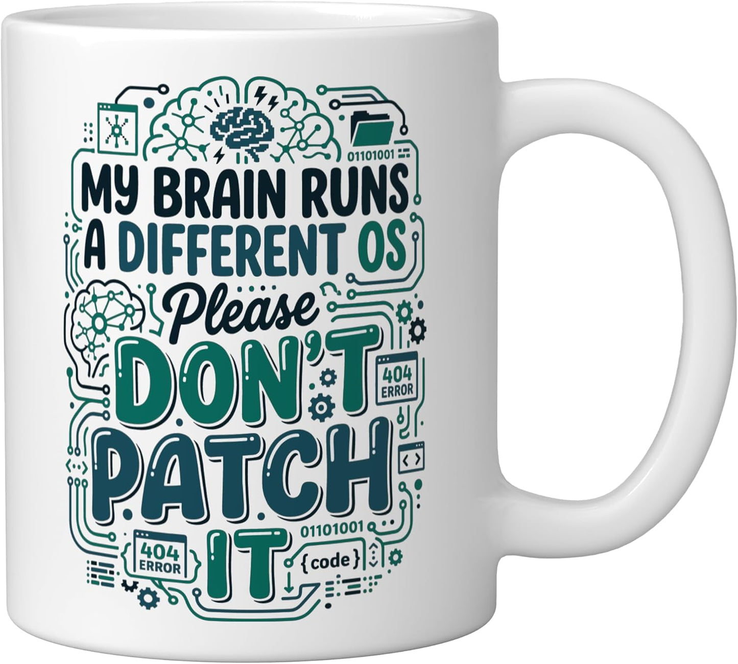 Taza Cerámica Aceptación del Autismo Blanco