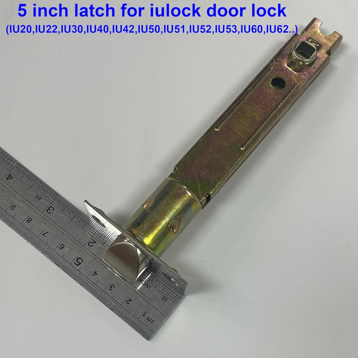 Backset 5pulg pestillo cuadrado husillo puerta perilla