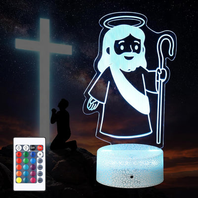 Luz nocturna pesebre 16 colores con temporizador