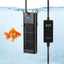 Calentador acuario 200W 15-26gal 65-93°F sonda PID
