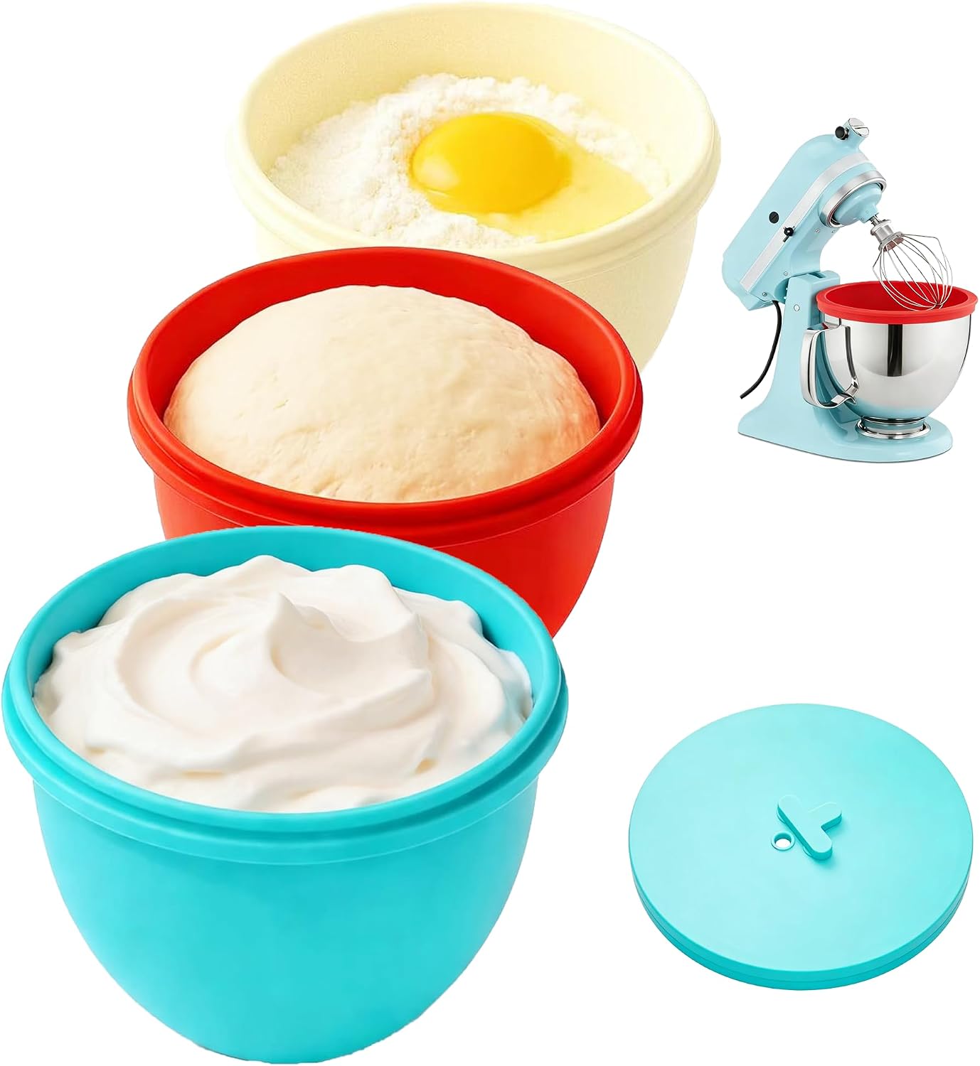Revestimiento silicona para mezcladora KitchenAid 4.5qt