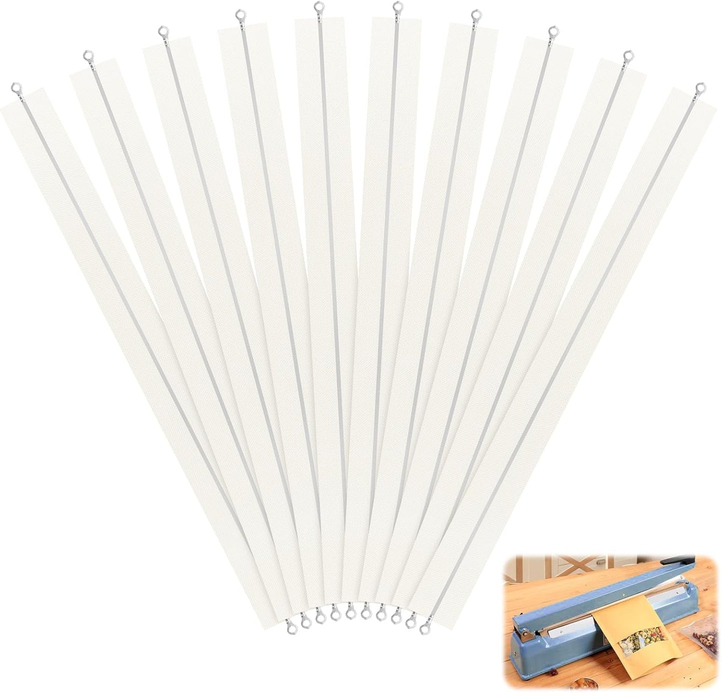 Repuesto sellador impulso 16pulg 10 tiras comp F-400