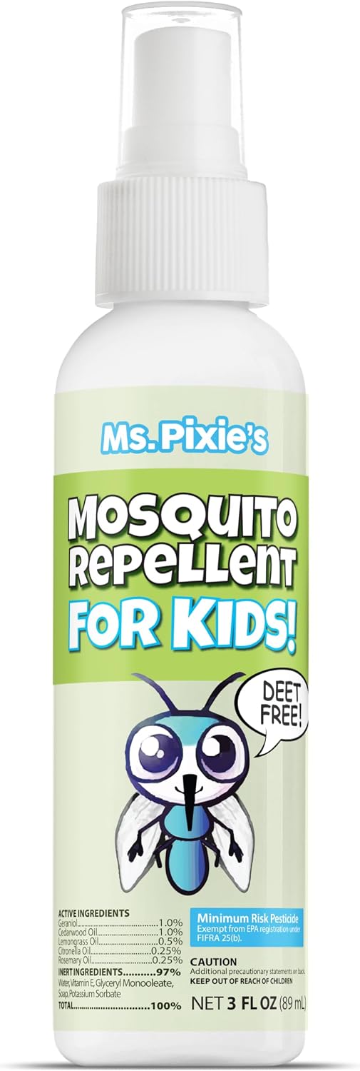 Repelente mosquitos niños spray suave 3oz