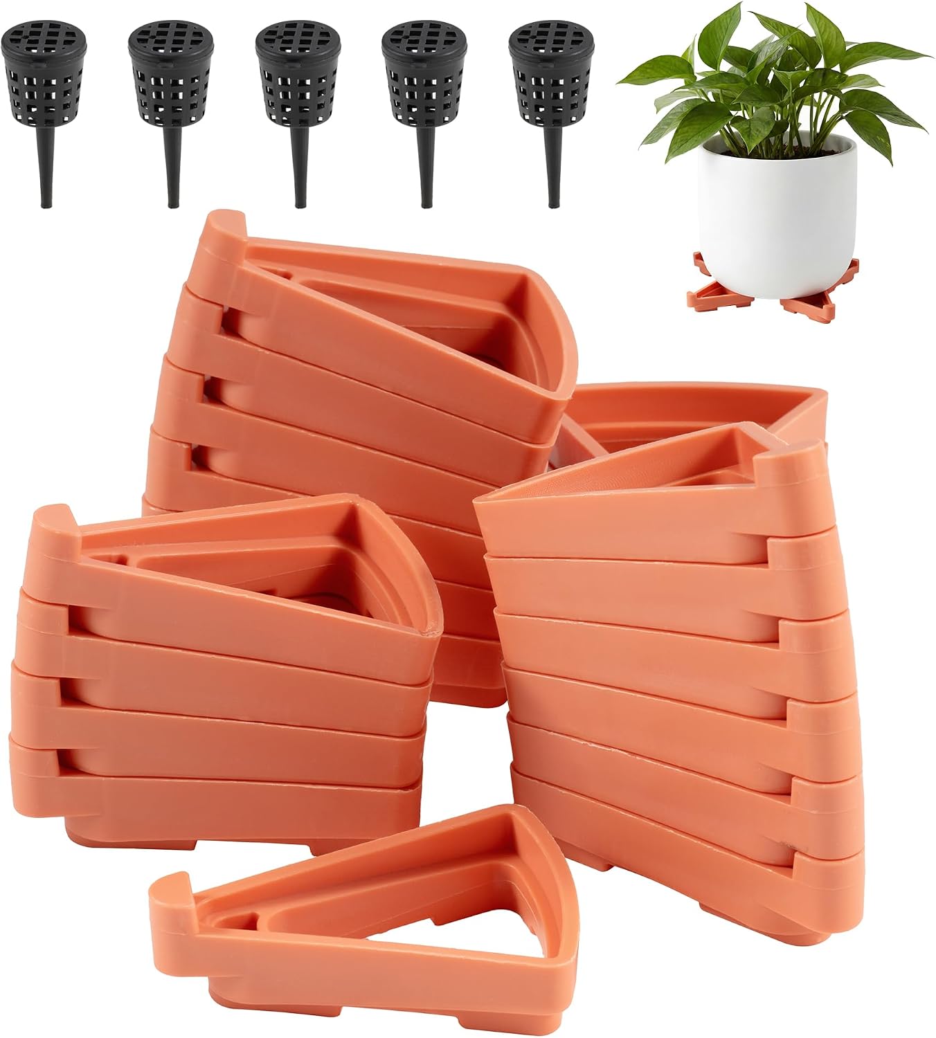 20 Patas Cerámica Soporte Plantas Interior Exterior
