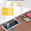 Concentrador mesa conferencias 10ft HDMI USB C 20W metal