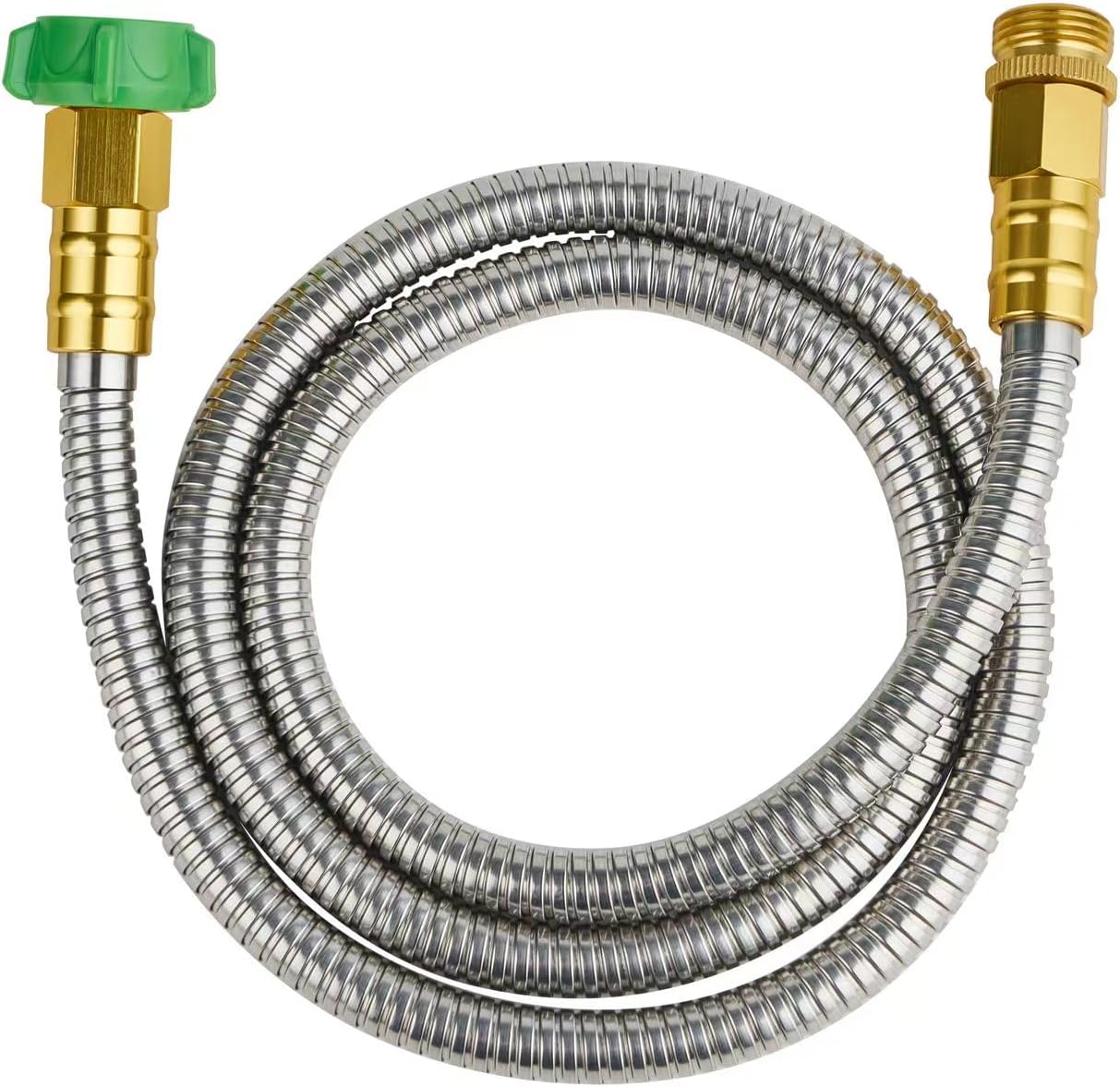 Manguera jardín acero inox 304 5ft con conector metal
