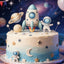 Molde silicona espacial fondant cupcakes pasteles mousse